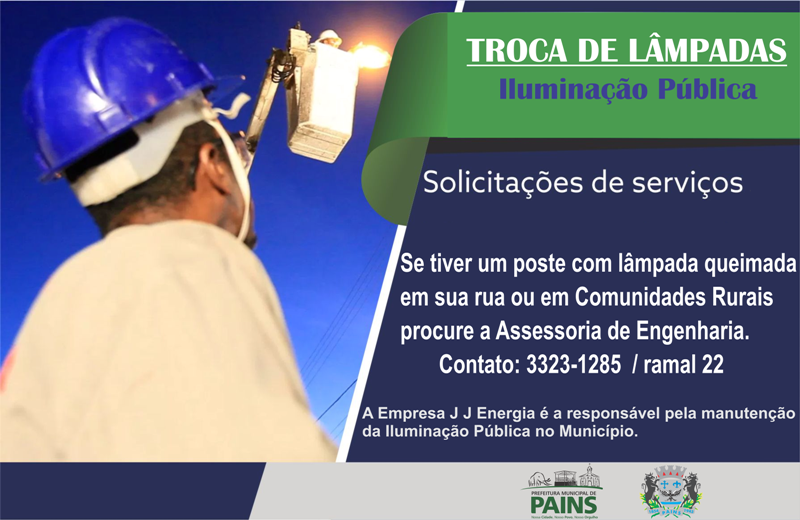 troca de lampada 2021